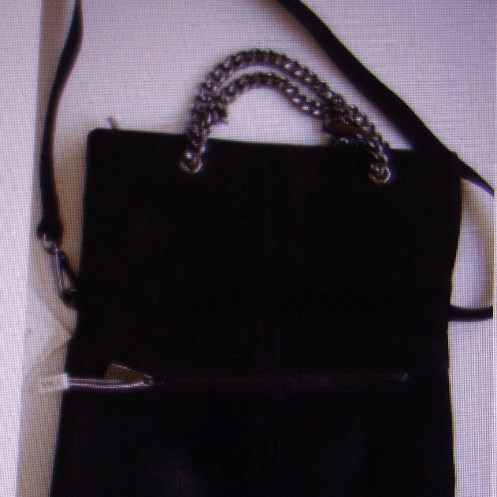 SORIAL STYLE # 16F13313 JET BLACK Shoulder and Crossbody Bag New